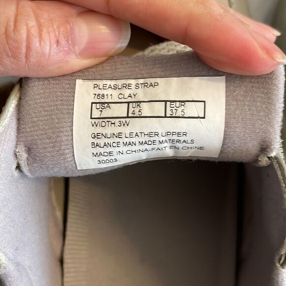 P.W. MINOR CLAY TAUPE LEATHER COMFORT SHOES.  NEW - Picture 5 of 11